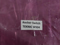 Lot of 5X TEKNIC WS04 Rocker Switch  20A 250V AC T85