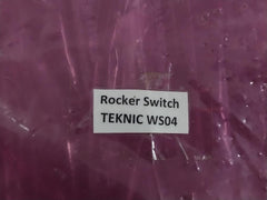 Lot of 5X TEKNIC WS04 Rocker Switch  20A 250V AC T85