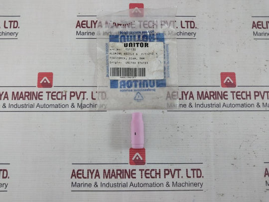 Lot of 5X UNITOR 551135 Alumina Tig Nozzle
