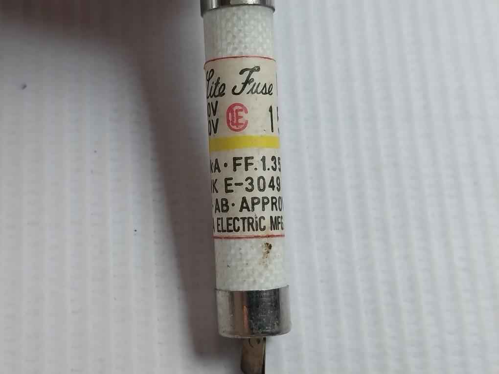 Lot Of 5X Utsunomiya Electric Nc1 Cartridge Fuse 15A Ac-500V/Dc-250V