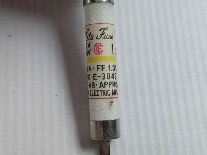 Lot Of 5X Utsunomiya Electric Nc1 Cartridge Fuse 15A Ac-500V/Dc-250V