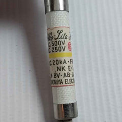 Lot Of 5X Utsunomiya Electric Nc1 Cartridge Fuse 15A Ac-500V/Dc-250V