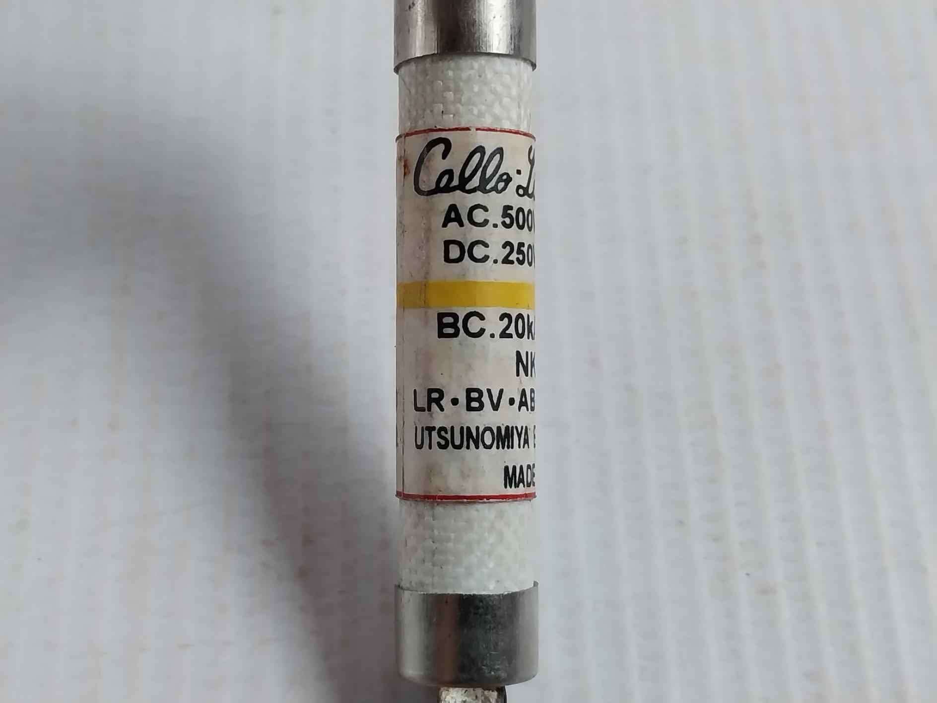 Lot Of 5X Utsunomiya Electric Nc1 Cello-lite Fuse