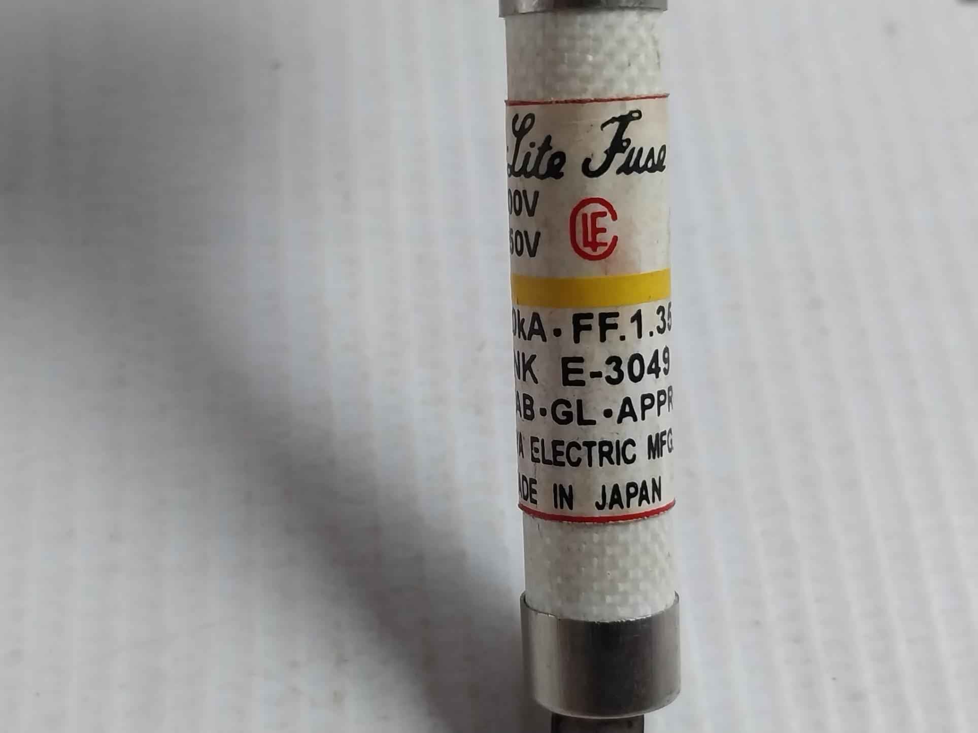 Lot Of 5X Utsunomiya Electric Nc1 Cello-lite Fuse