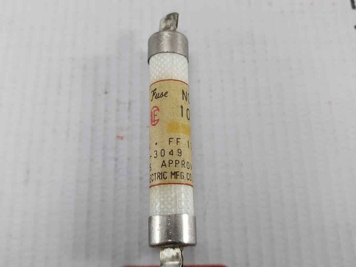 Lot Of 5x Utsunomiya Electric Nc1 Cello-lite Fuse Ac 500v Dc 250v 10a