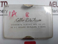 Lot Of 5X Utsunomiya Electric Nc1 Cello-lite Fuse Ac 500V Dc 250V 1A