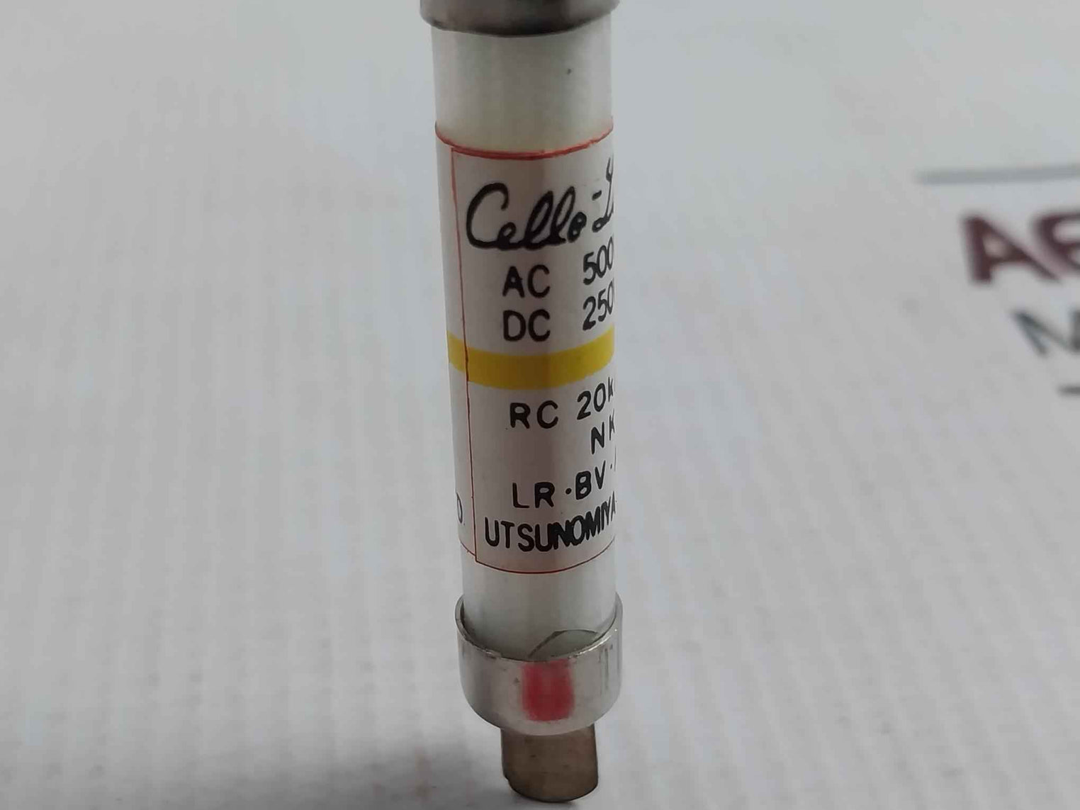 Lot Of 5X Utsunomiya Electric Nc1 Cello-lite Fuse Ac 500V Dc 250V 1A