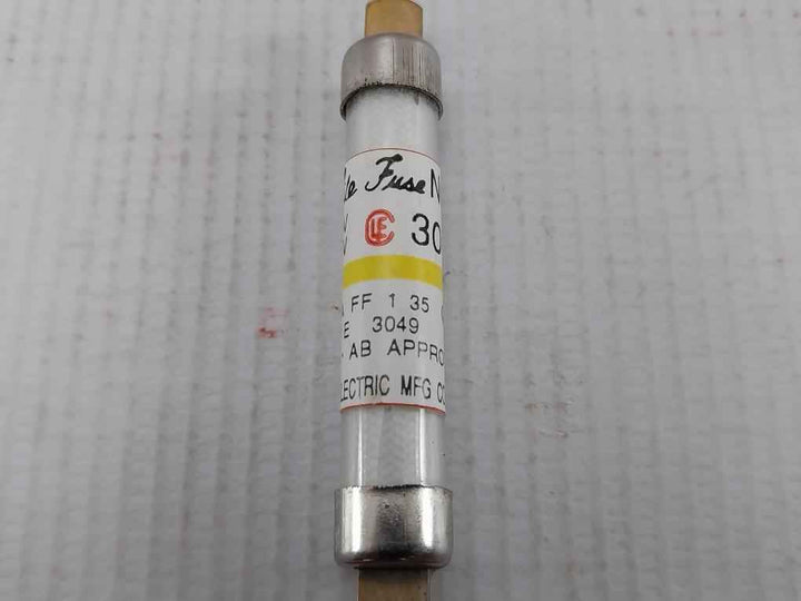 Lot Of 5X Utsunomiya Electric Nc1 Cello-lite Fuse Ac 500V Dc 250V 30A