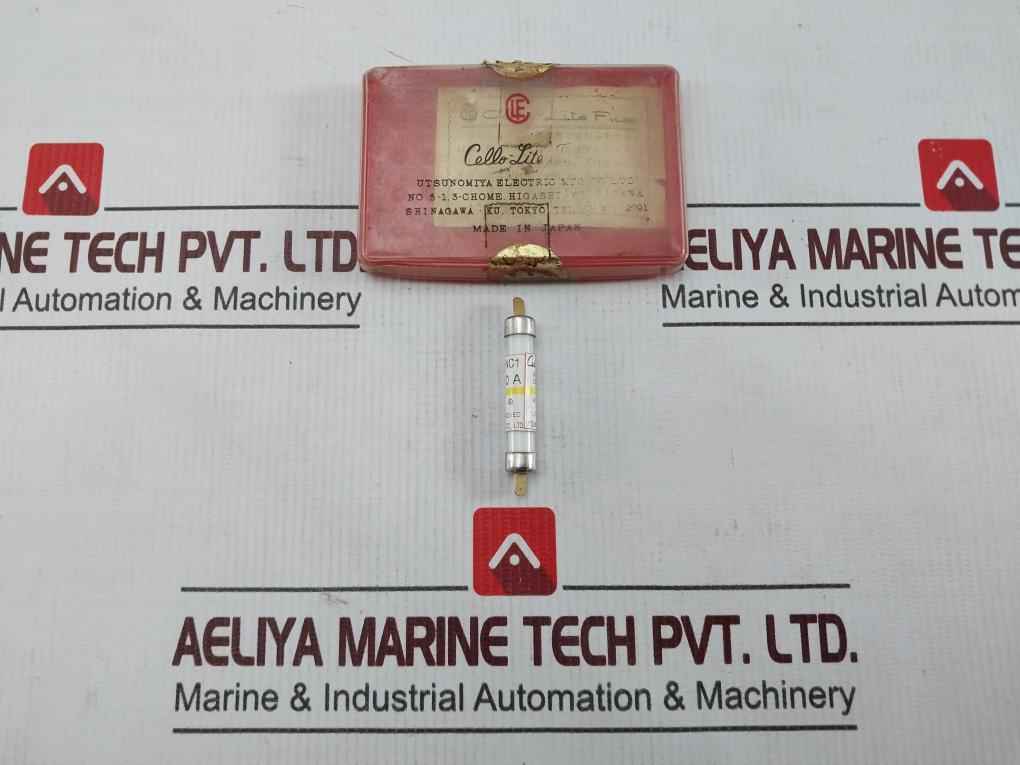 Lot Of 5X Utsunomiya Electric Nc1 Cello-lite Fuse Ac 500V Dc 250V 30A