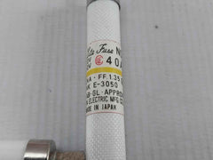 Lot Of 5X Utsunomiya Electric Nc2 Cello-lite Fuse Ac 500V Dc 250V 40A
