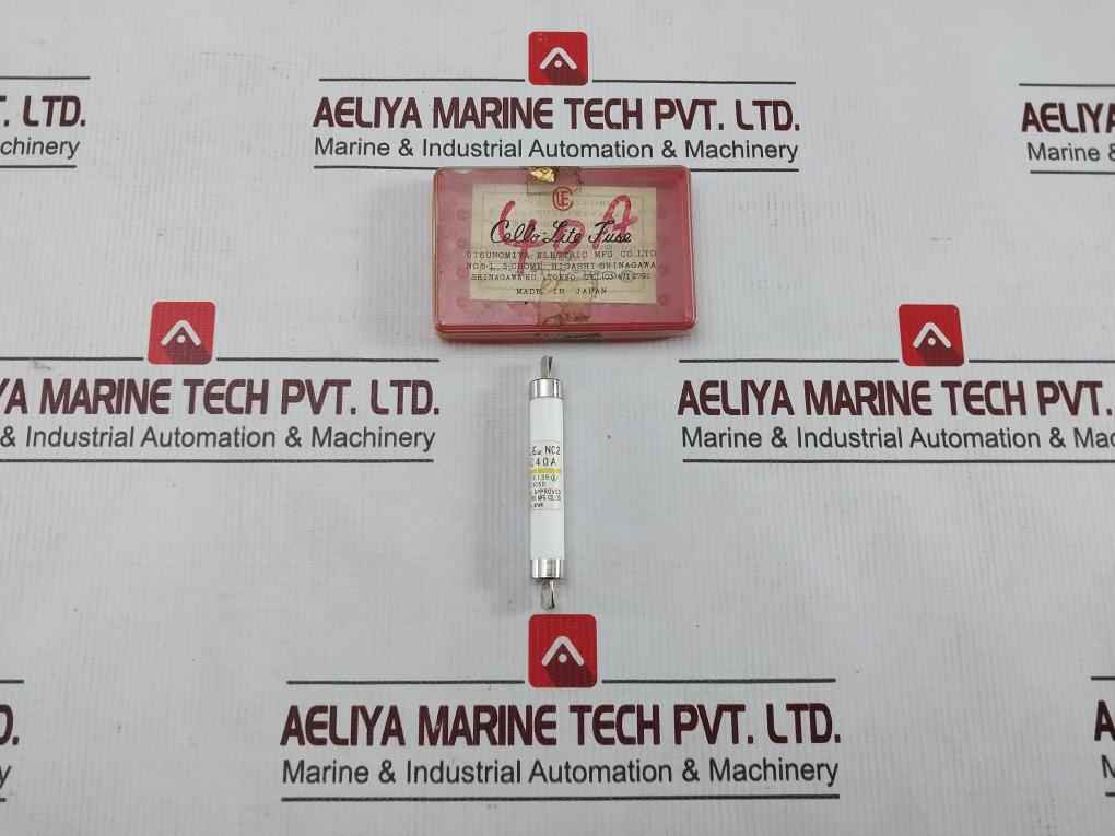 Lot Of 5X Utsunomiya Electric Nc2 Cello-lite Fuse Ac 500V Dc 250V 40A