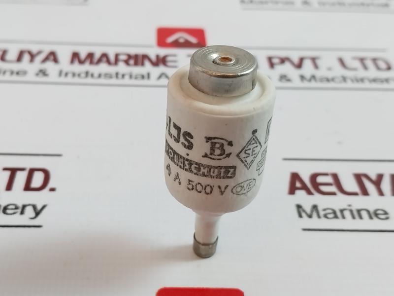 Lot of 5X VOLLSCHUTZ LJS 4A 500V D-Melting Inserts Cartridge Bottle Fuse