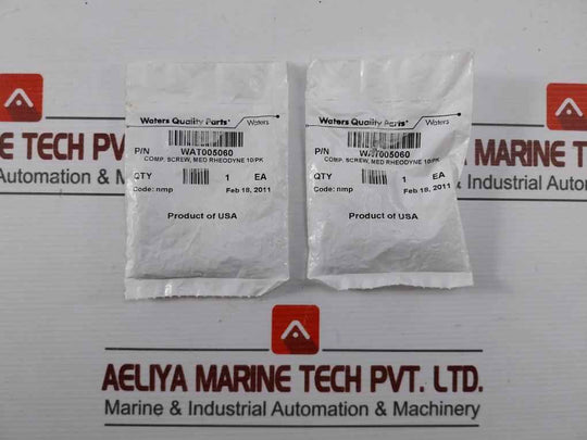 Lot Of 5X Wat005060 Compression Screw Brand Waters