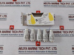 Lot of 5X WEBER 25A 500V Bottle Fuse GL/GG