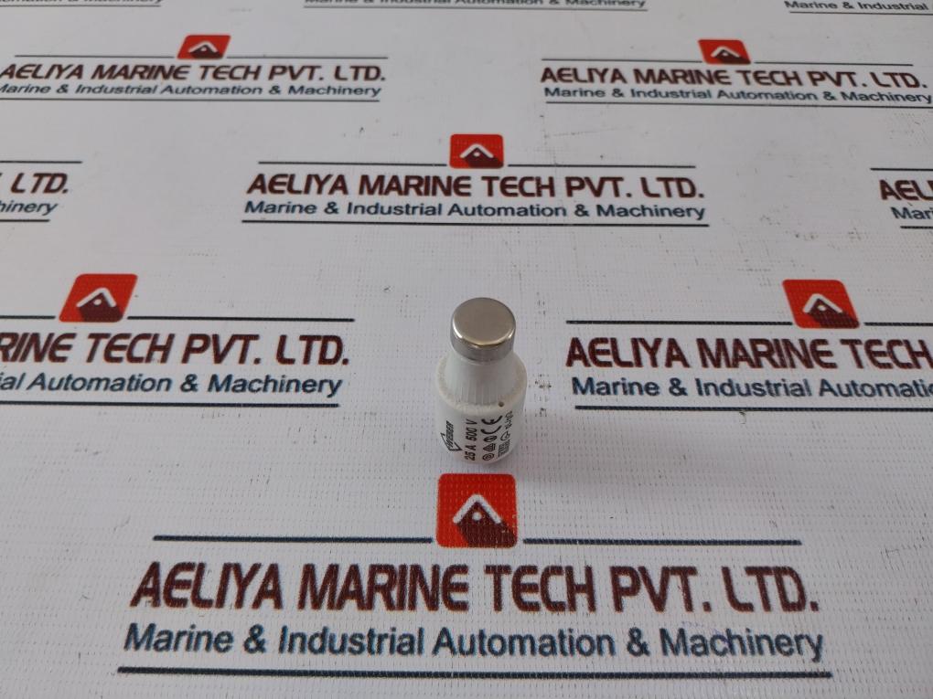 Lot of 5x  Weber 25A 500V Bottle Fuse GL/GG