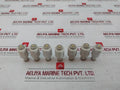 Lot of 5X WEBER 25A Ceramic Fuse 500V GL/GG