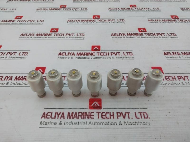 Lot of 5X WEBER 25A Ceramic Fuse 500V GL/GG