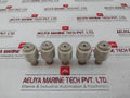 Lot Of 5X WEBER Diazed Fuse Cartridge 35A 500V GL/GG