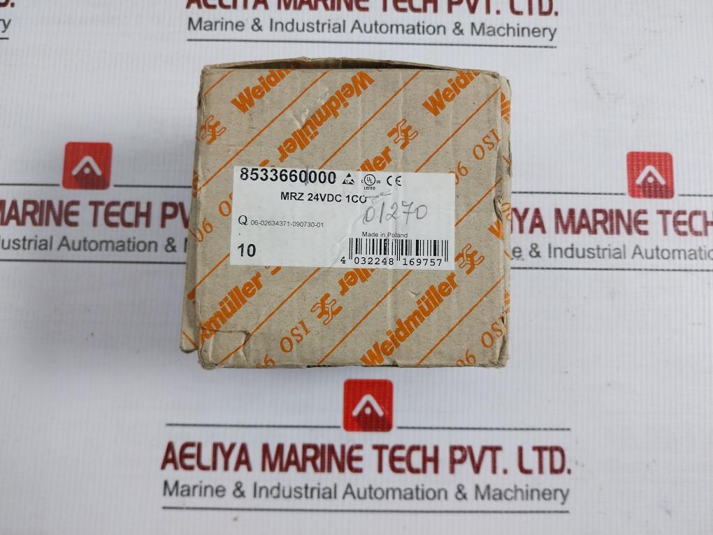 Lot Of 5X Weidmuller 8533660000 Mrz 24Vdc Micro-relay Terminal Module