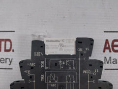 Lot of 5X WEIDMULLER TRS 24VDC 1CO Solid State Relay 6A/250V/AC1 60C 24V