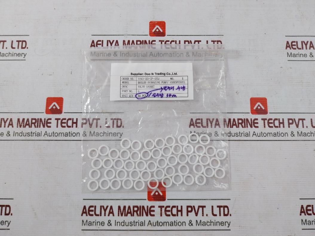 Lot of 5X YSOESP23051 VALVE GASKET O-Ring YSO-23-IP-052
