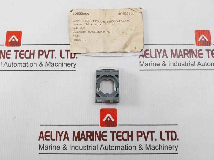 Lot Of 5x Abb Mcbh-00 Contact Block Holder 1sfa611605r1100