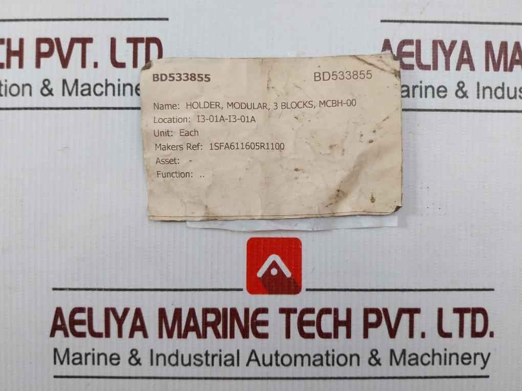 Lot Of 5x Abb Mcbh-00 Contact Block Holder 1sfa611605r1100