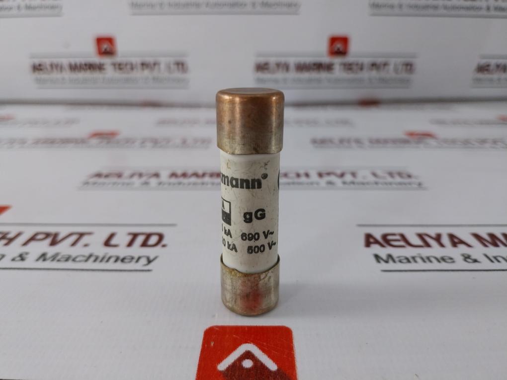 Lot of 5X Bussmann C14G10 Cylindrical Fuse 10A, 14X51 MM