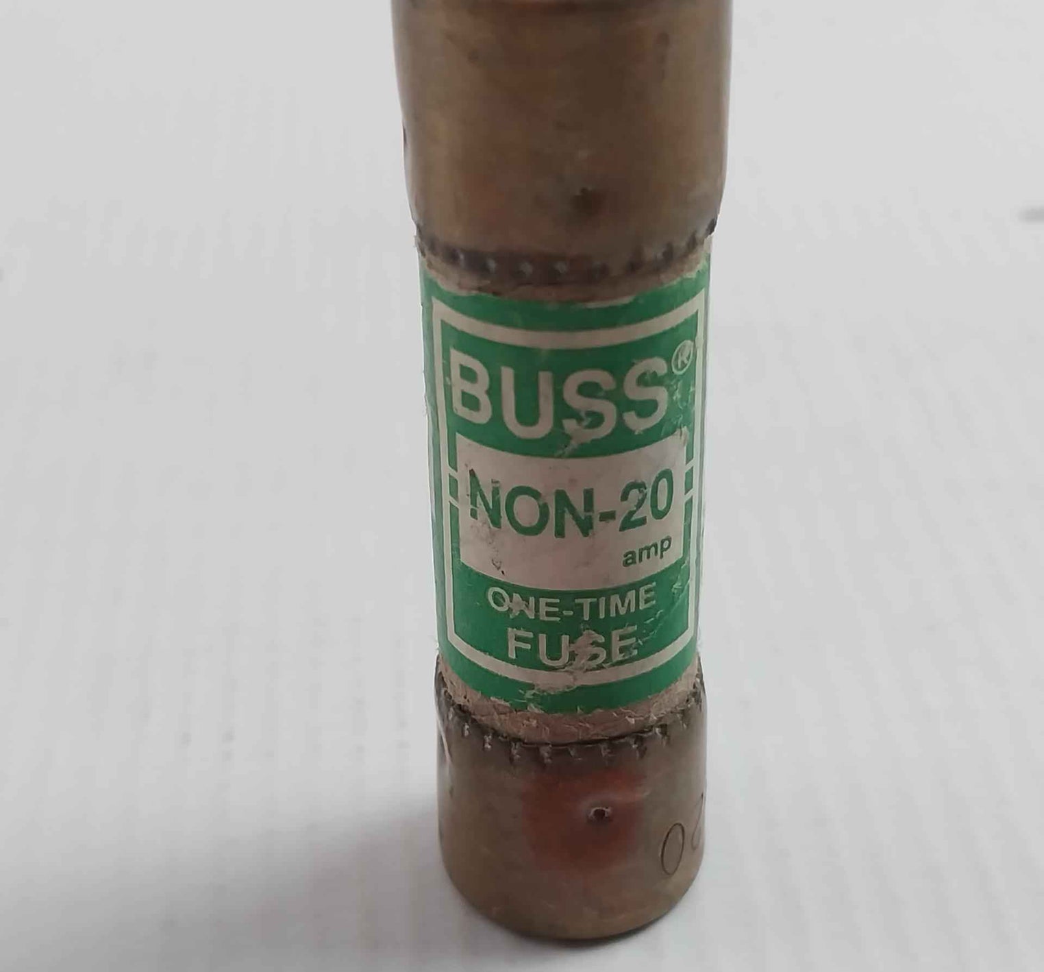 Lot Of 5x Bussmann Non-20 One-time Fuse 250v Dk90-59