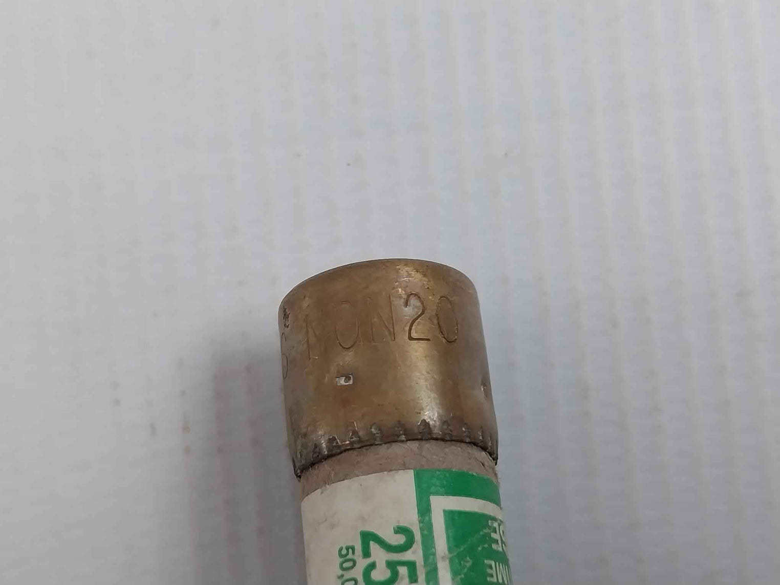 Lot Of 5x Bussmann Non-20 One-time Fuse 250v Dk90-59