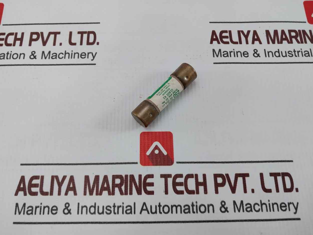 Lot Of 5x Bussmann Non-20 One-time Fuse Dk94-14 250 Volts 50,000 Amp.