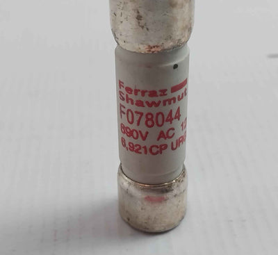 Lot Of 5x Ferraz Shawmut F078044 Fuse 690v Ac 12a