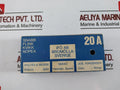 Lot of 5X IFO 20/500 Electric Fuse 20A 500V