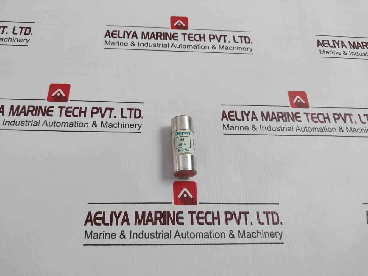 Lot Of 5x Legrand 151 50 Cartridge Fuse 500v 50 Amp