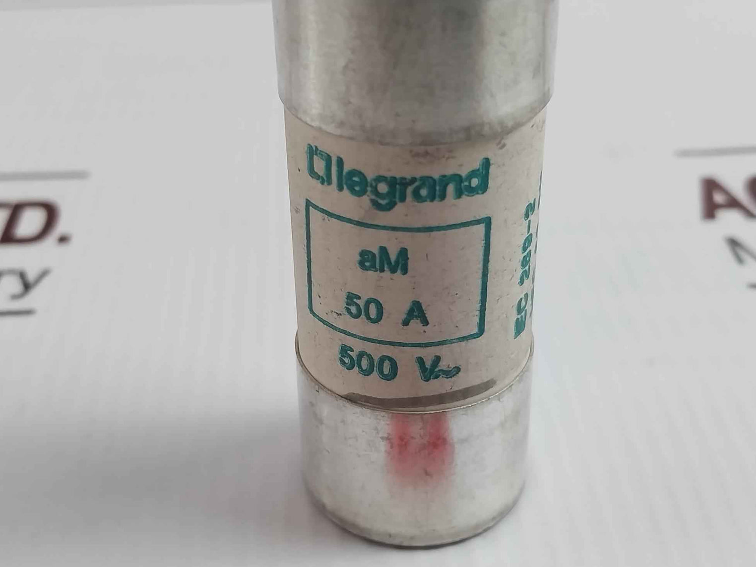 Lot Of 5x Legrand 151 50 Cartridge Fuse 500v 50 Amp