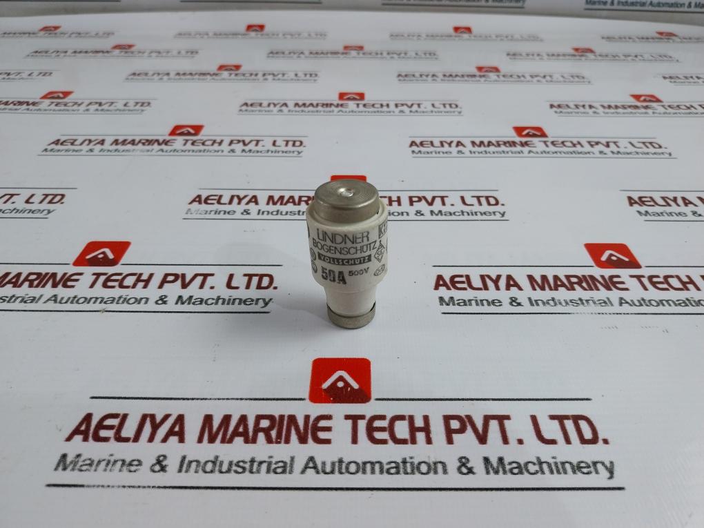 Lot Of 5x Lindner Bogenschutz 50a Ceramic Bottle Fuse, 500v, 50 Amp