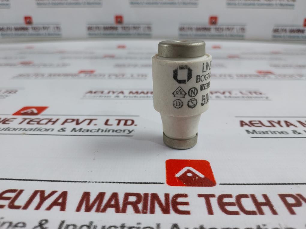 Lot Of 5x Lindner Bogenschutz 50a Ceramic Bottle Fuse, 500v, 50 Amp