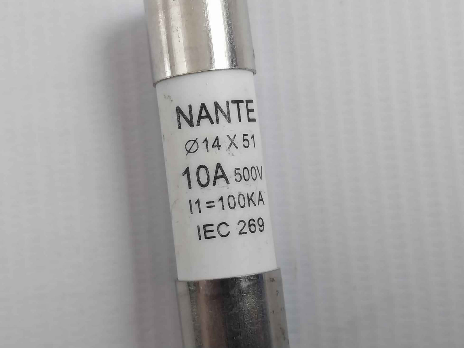 Lot Of 5x Nante Di14x51 10a 500v/iec 269