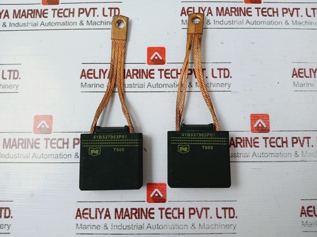 Lot Of 5x National Electrical 41b537963p01 Carbon Brush, T900, 80864233