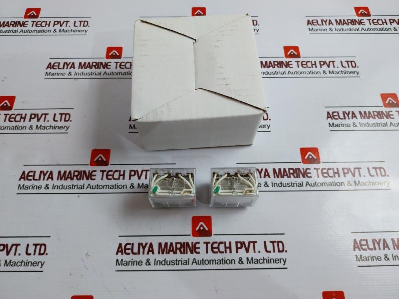 Lot of 5X Omron LY4N DC24 Bi-Power Relay