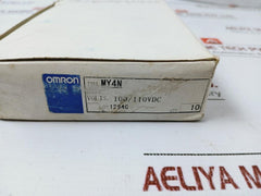 Lot of 5X Omron MY4N Miniature Power Relay 100/110VDC