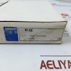 Lot of 5X Omron MY4N Miniature Power Relay 100/110VDC