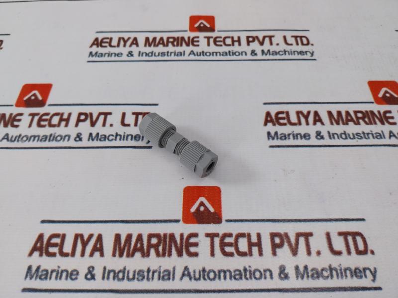 Lot of 5X Serto 6 Mm Compression Fittings Straight Panel Mount Union 16979