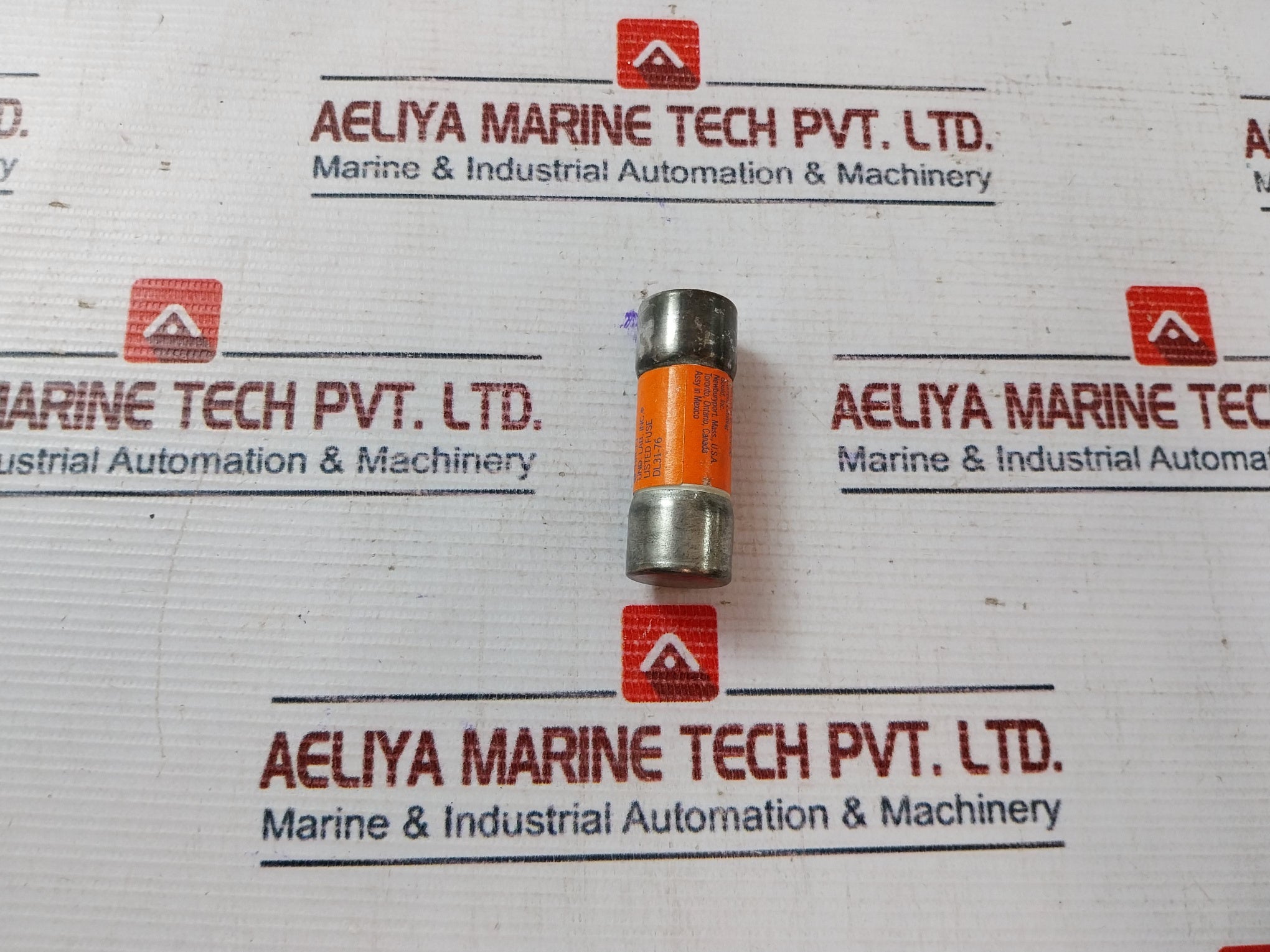 Lot of 6X AMP-TRAP AJT2 Time Delay Fuse 2A 600V AC