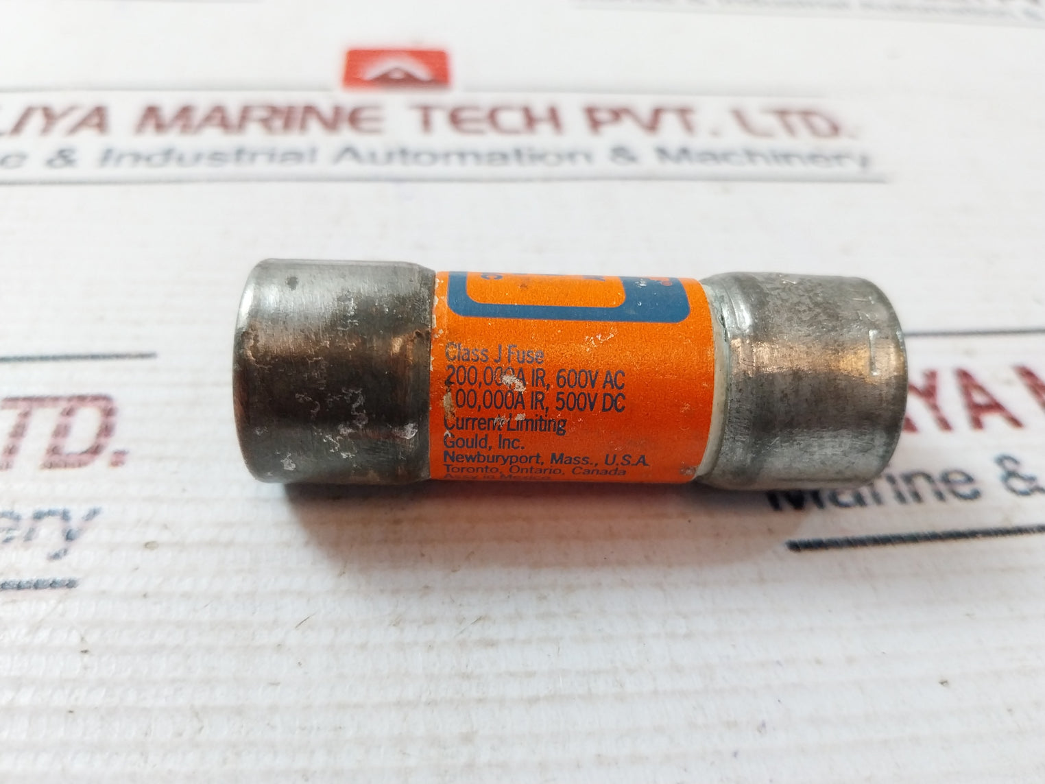 Lot Of 6X Amp-trap Ajt2 Time Delay Fuse 2A 600V Ac