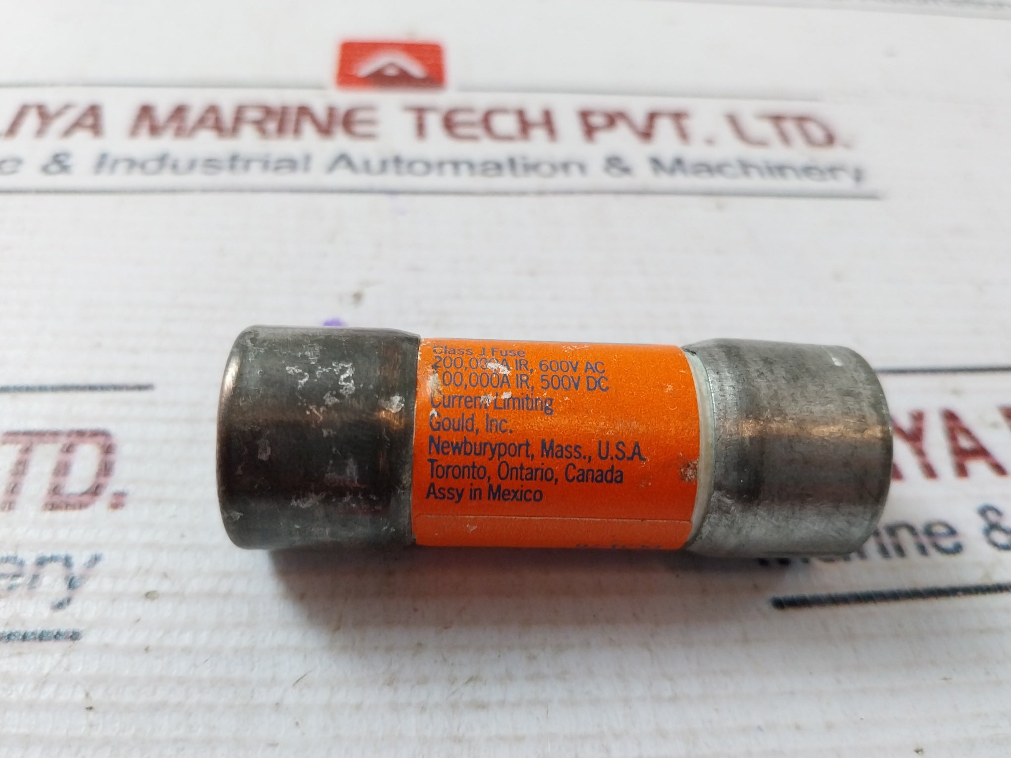 Lot of 6X AMP-TRAP AJT2 Time Delay Fuse 2A 600V AC
