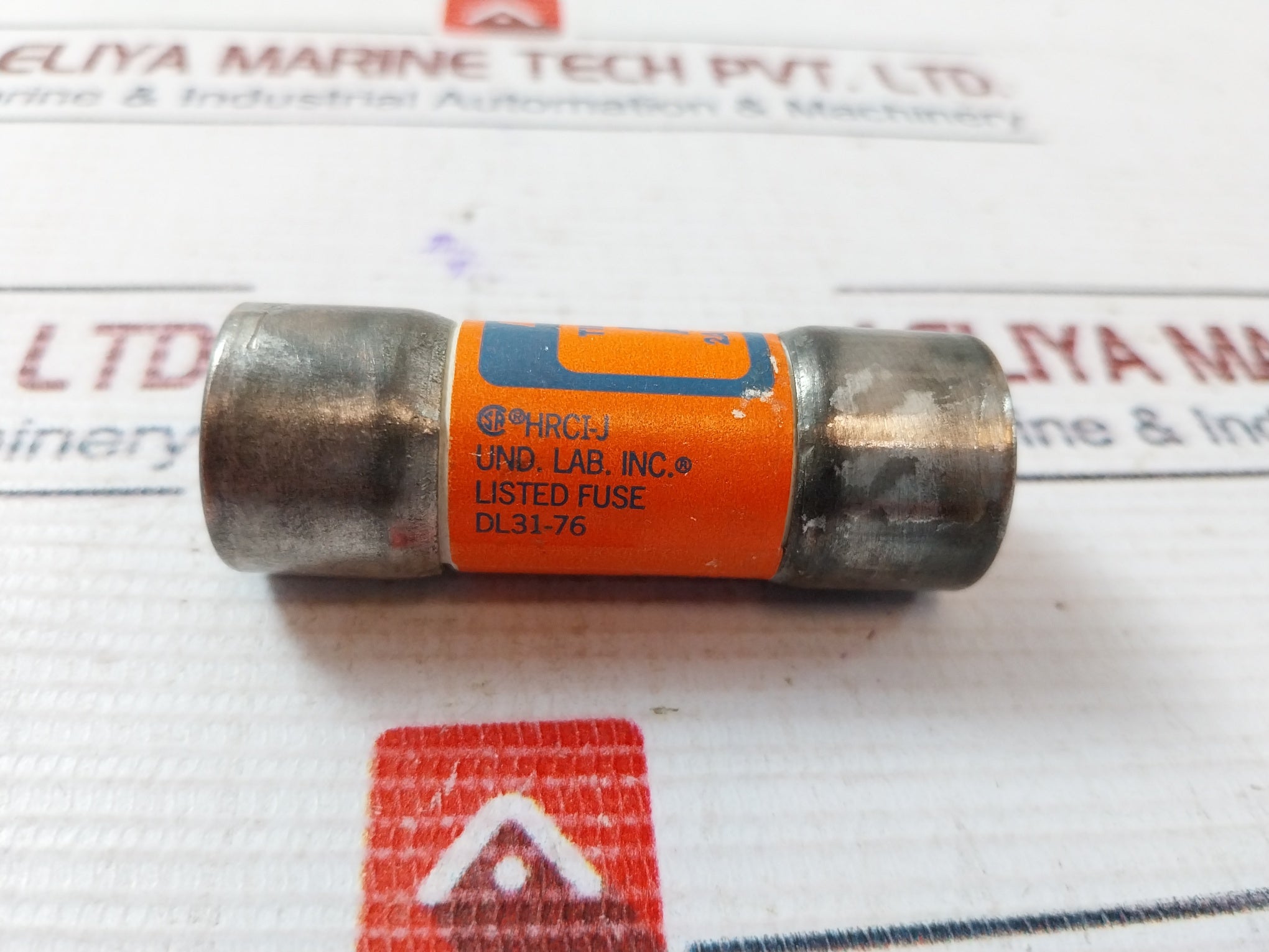 Lot of 6X AMP-TRAP AJT2 Time Delay Fuse 2A 600V AC