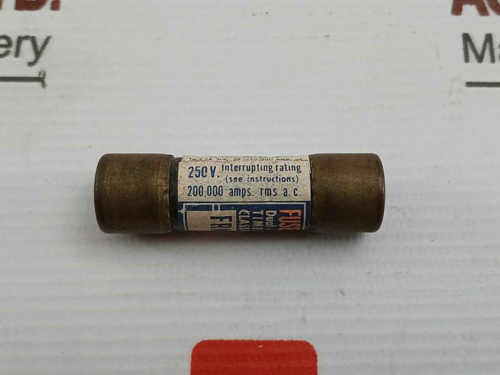 Lot Of 6X Bussmann Frn 6/10 Amp Time Delay Fuse 250V Class K5