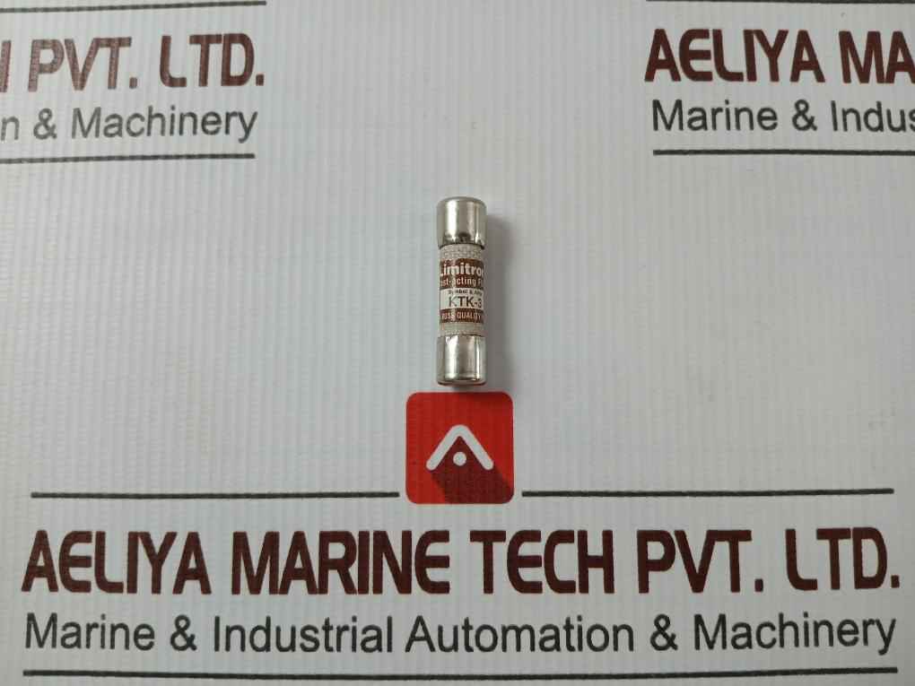 Lot Of 6X Bussmann Ktk-3 Fast-acting Supplementary Fuse