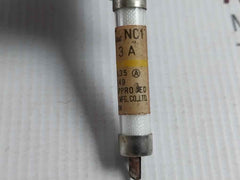 Lot Of 6X Cello-lite Nc1 3A Fuse Ac 500V Dc 250V Nk E-3049